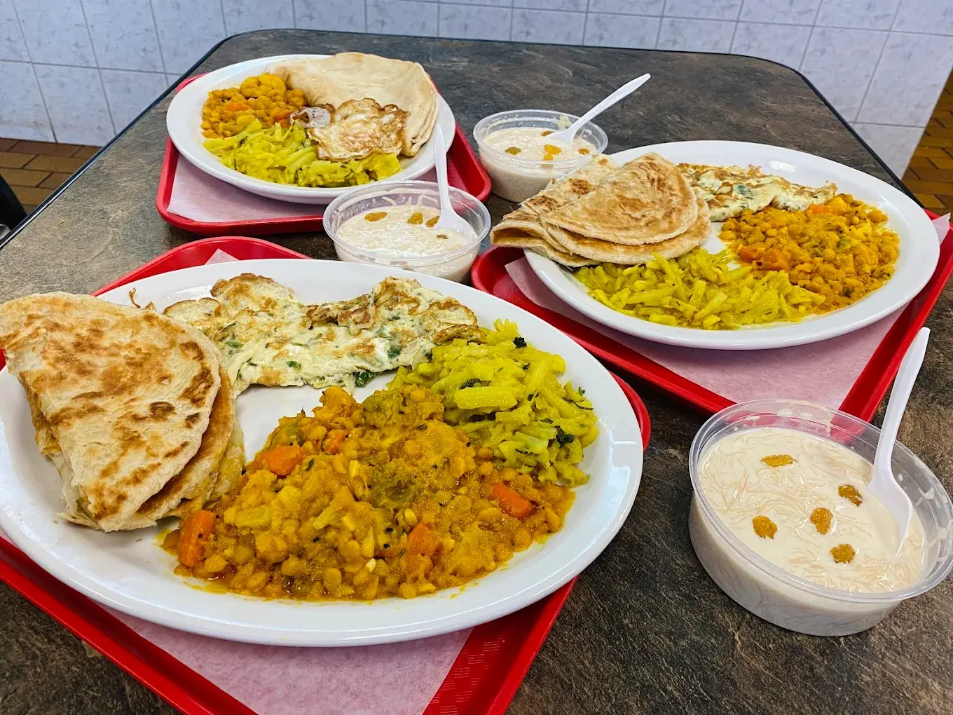 Fresh halal chicken donair at Donair and Poutine House Edmonton