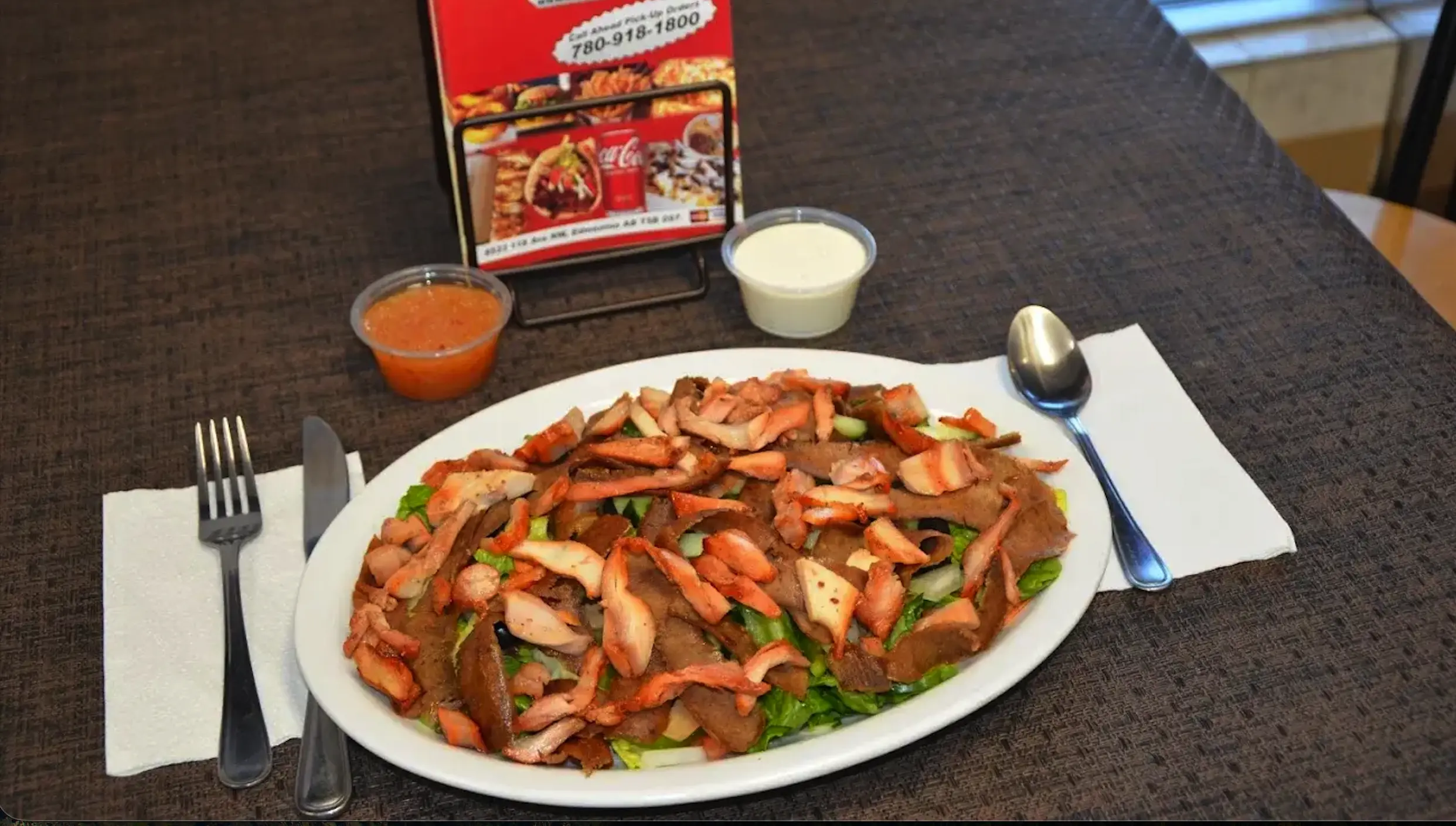 Authentic halal Mediterranean cuisine at Donair and Poutine House - Best donair restaurant in Edmonton, AB